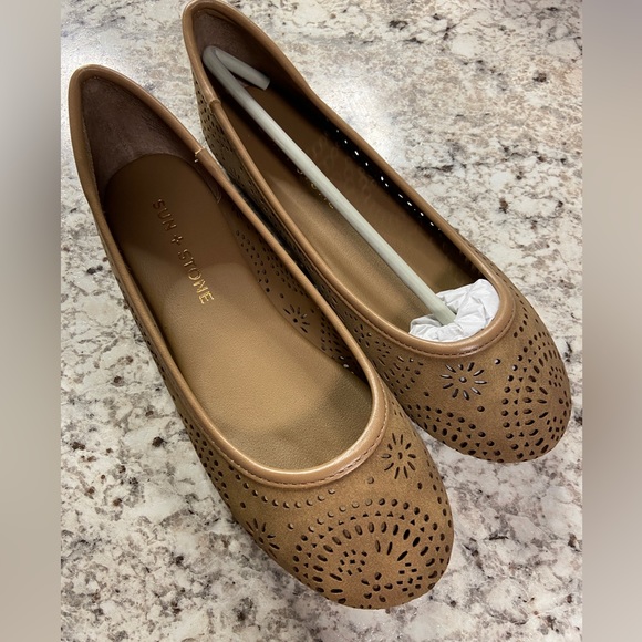 Sun + Stone Shoes Sun Stone Tan Sophia Flats Poshmark